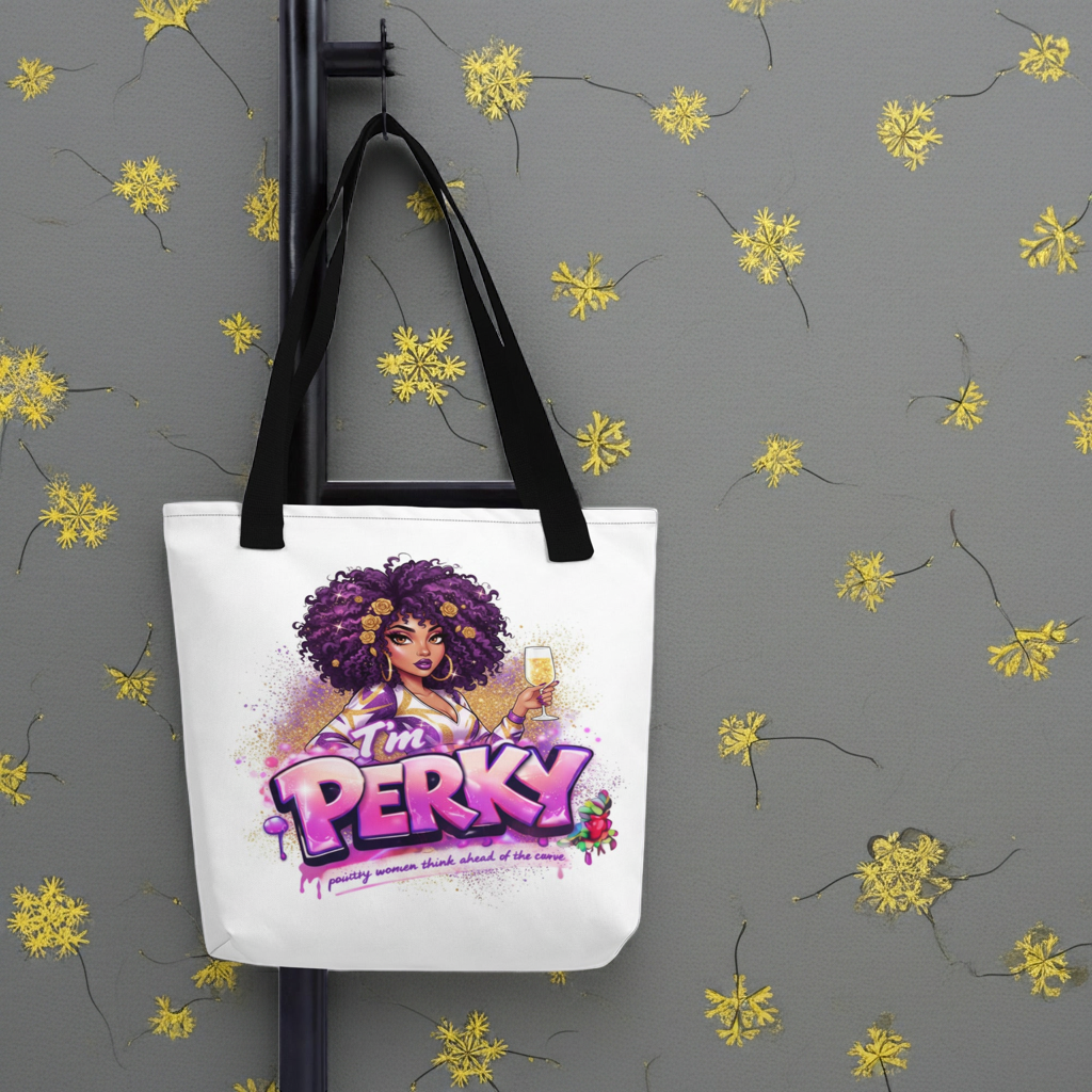 IM PERKY 2 Tote bag
