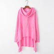 Fashion Trends New European and N Pure Color Long Hoodie
