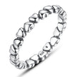 BAMOER HOT SALE Genuine Silver 925 Star Ring