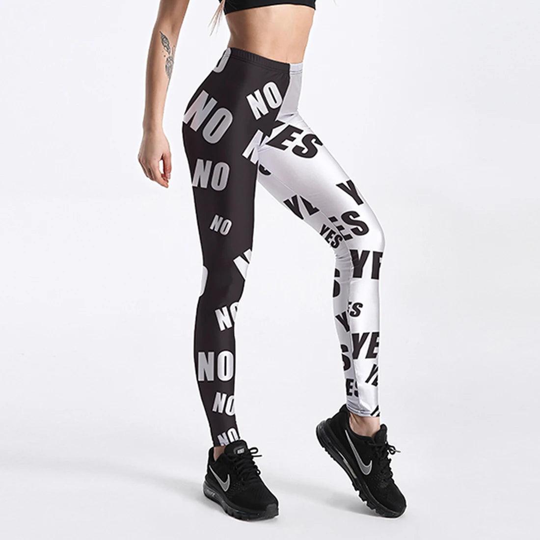 God Horse Skull Digital Printed Legging Womens - Lady Vals Vanity