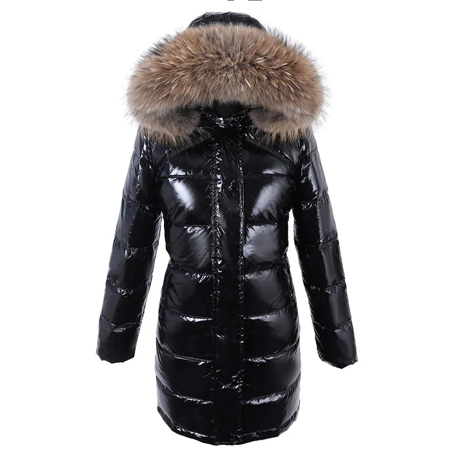 Maomaokong Winter waterproof Jacket Real White Duck