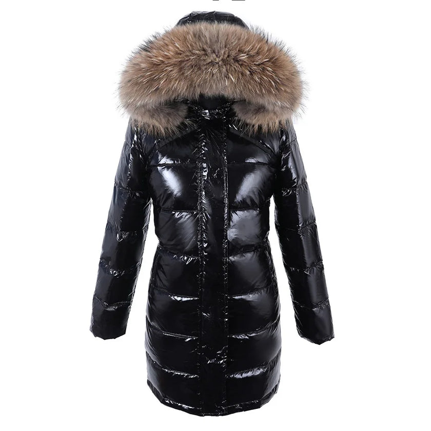 Maomaokong Winter waterproof Jacket Real White Duck