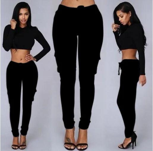 Elastic Sexy Skinny Pencil Jeans For Women Black High Waist Jeans Woman Y2K Streetwear Denim Pants Cargo Jeans Trousers Leggings - Lady Vals Vanity