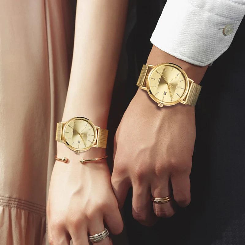 Quartz Couple Watch - IM PERKY Boutique