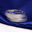 Frosted Silver Rings - IM PERKY Boutique