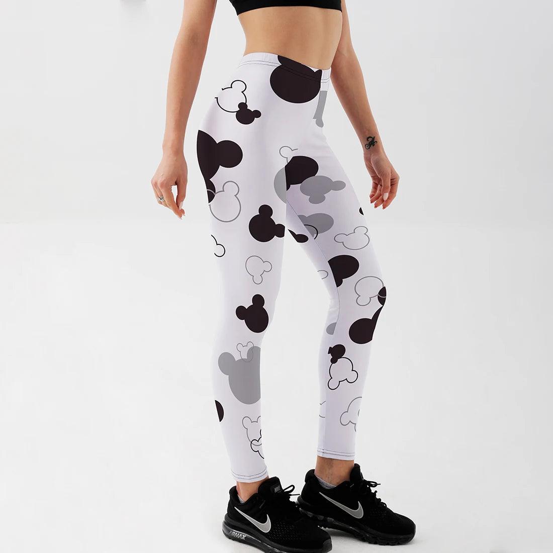 God Horse Skull Digital Printed Legging Womens - Lady Vals Vanity