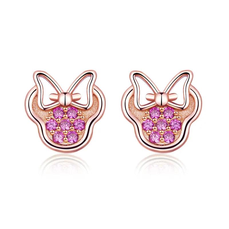 BAMOER Red Silver Earrings - IM PERKY Boutique