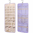Hanging Jewelry Storage Bag Double-Sided Foldableable