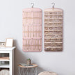 Hanging Jewelry Storage Bag Double-Sided Foldableable