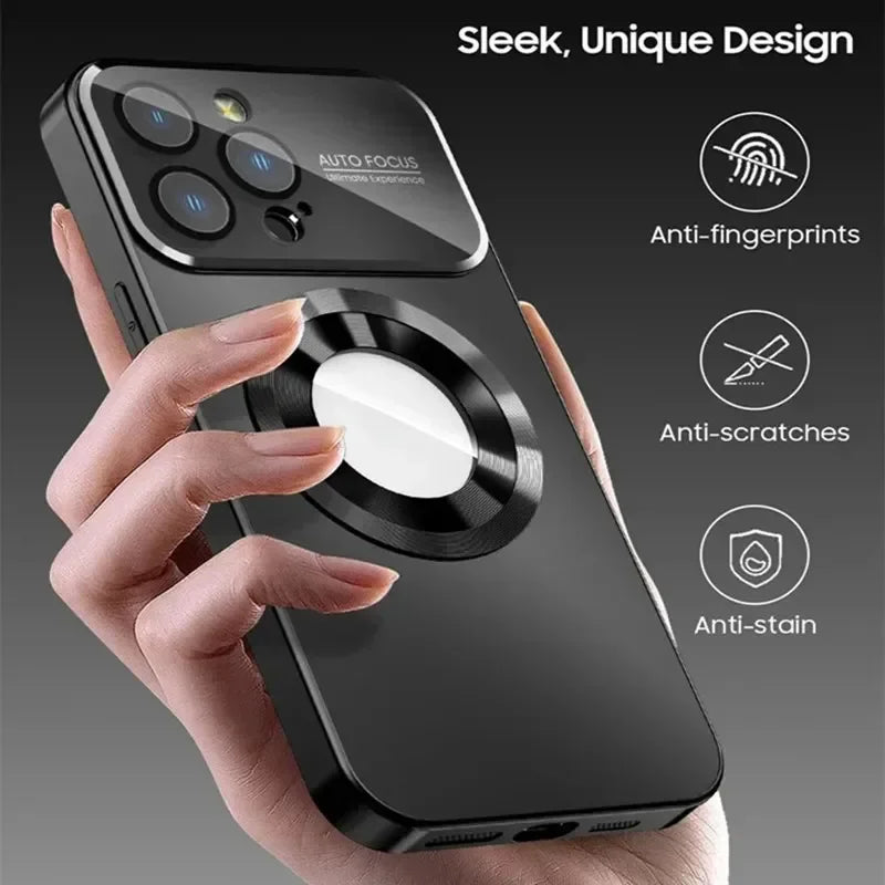 2025 New Titanium Metallic Matte Case For iPhone 17 Air 16 15 14 13 12 11