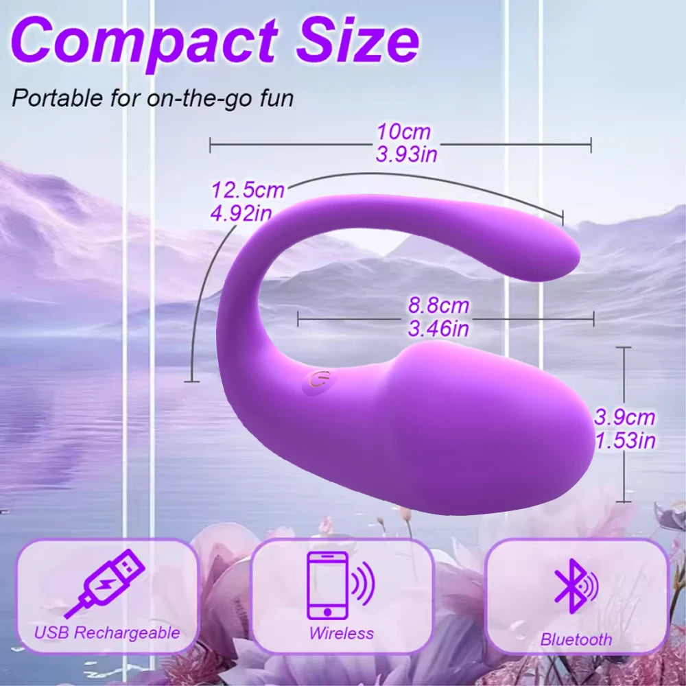 APP Remote Control G-spot  Vibrator 10 Speed Vibration