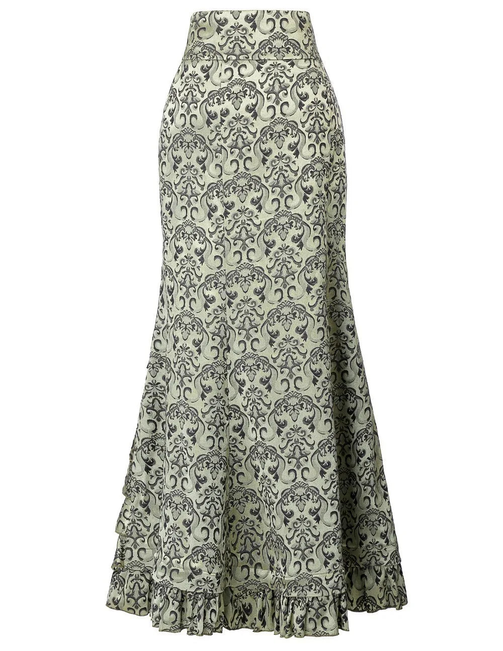 Vintage Gothic Long Skirts Women Punk