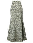 Vintage Gothic Long Skirts Women Punk