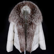2026 MAOMAOKONG White Duck Down Jacket Winter Women