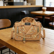 Jacket Collar Shaped Crossbody Shoulder Bag