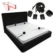 Bed Bondage Restraint Set Adjustable Wrist Ankle Cuffs