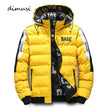 DIMUSI Winter Men Padding Jacket Fashion