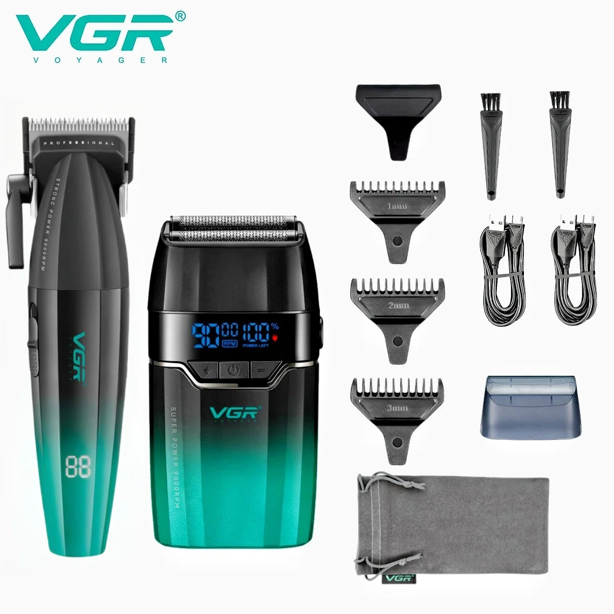 VGR Hair Clipper Professional Hair V-003 V-906 V-308