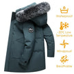 Autumn Winter Long Men Windproof Down Jacket Coats