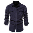 2021 New Single Breasted 100% Cotton Men's