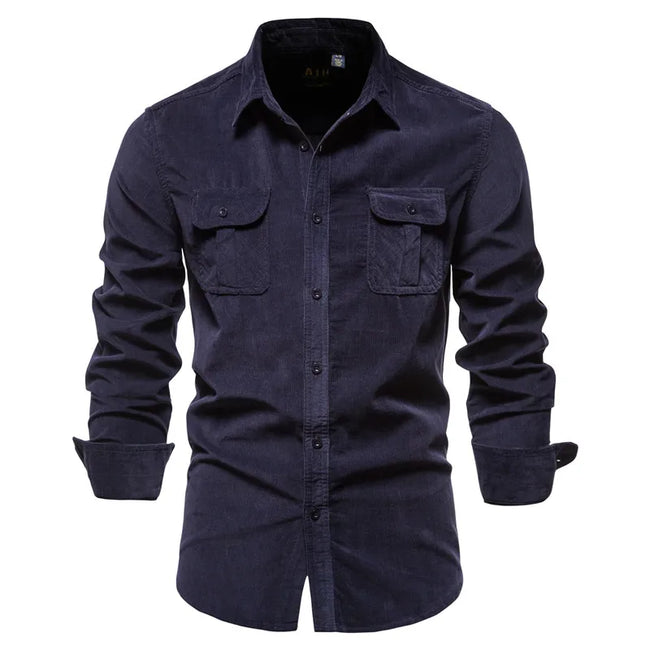 2021 New Single Breasted 100% Cotton Men's