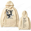 Tupac 2pac Graphic Hoodie Men Fashion