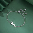 Cute Dachshund Dog Stainless Steel Bracelet
