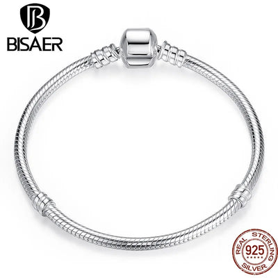BISAER Silver Snake Bracelet - IM PERKY Boutique