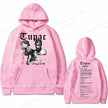 Tupac 2pac Graphic Hoodie Men Fashion
