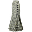 Vintage Gothic Long Skirts Women Punk