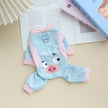 Dog Summer Four Leg Clothes Ice Silk Cool Pet Cool Clothes with Traction Rope Buckle Cooling Pet Clothes