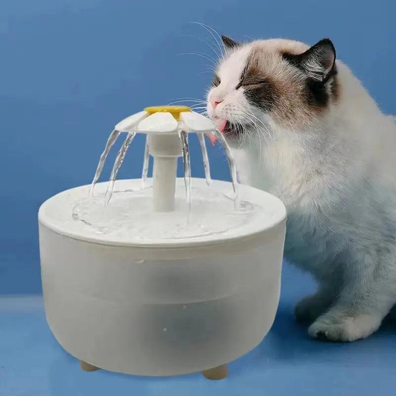 Pets Water Fountain Auto Filter USB Electric Mute Cat Drinker Bowl 1200mL Recirculate Filtring Drinker for Cats Water Dispenser - IM PERKY Boutique