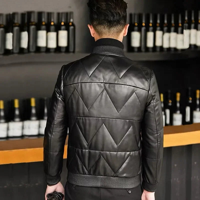 Men's Down Jacket Short Men's Cold Jacket Thick Warm
