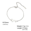 Cute Dachshund Dog Stainless Steel Bracelet