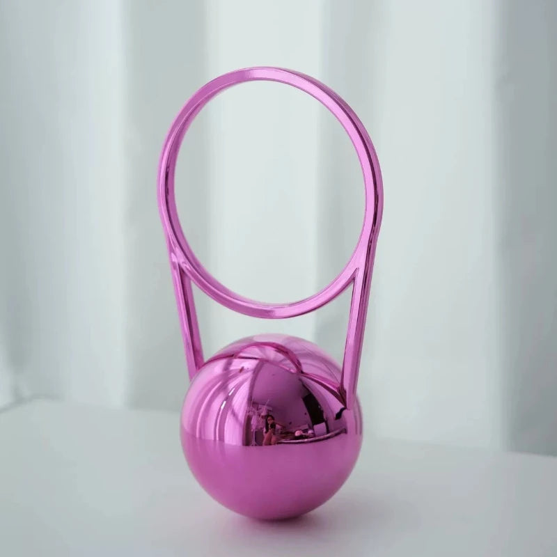 Evening Party Mini PVC Ball Handle Bag Women