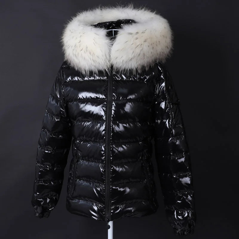 Maomaokong Winter waterproof Jacket Real White Duck