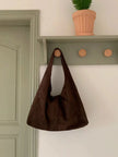 vintage faux suede hobos women shoulder bags