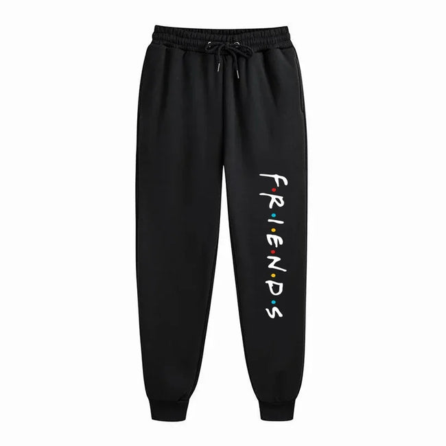 Womens Casual Loose Friends Letter