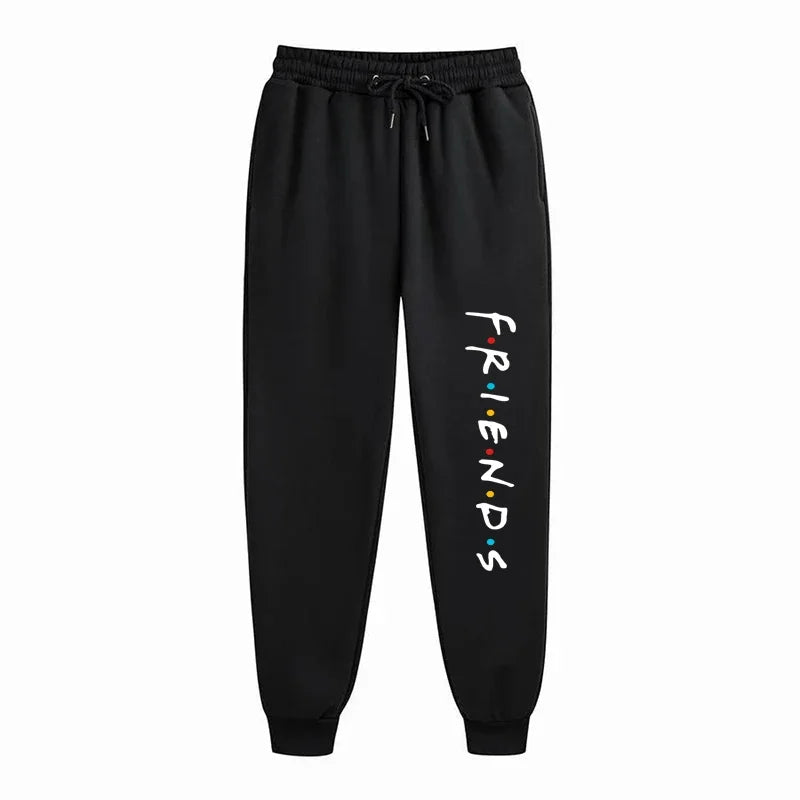 Womens Casual Loose Friends Letter