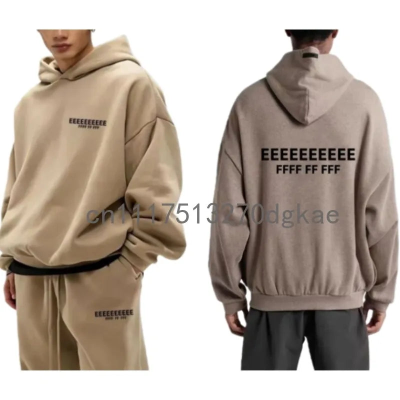 25SS Men's Oversized Hoodies Jogging Set Luxury Design