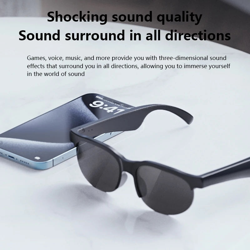 2026 New Smart Glasses AI Translation Bluetooth Conversation