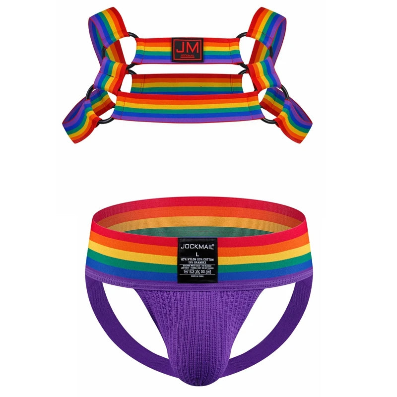 Sexy Mens Harness Underwear Sets Gay Underwear
