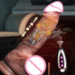 Realistic Vibrator Dildo Telescopic Female Vaginal Penetration