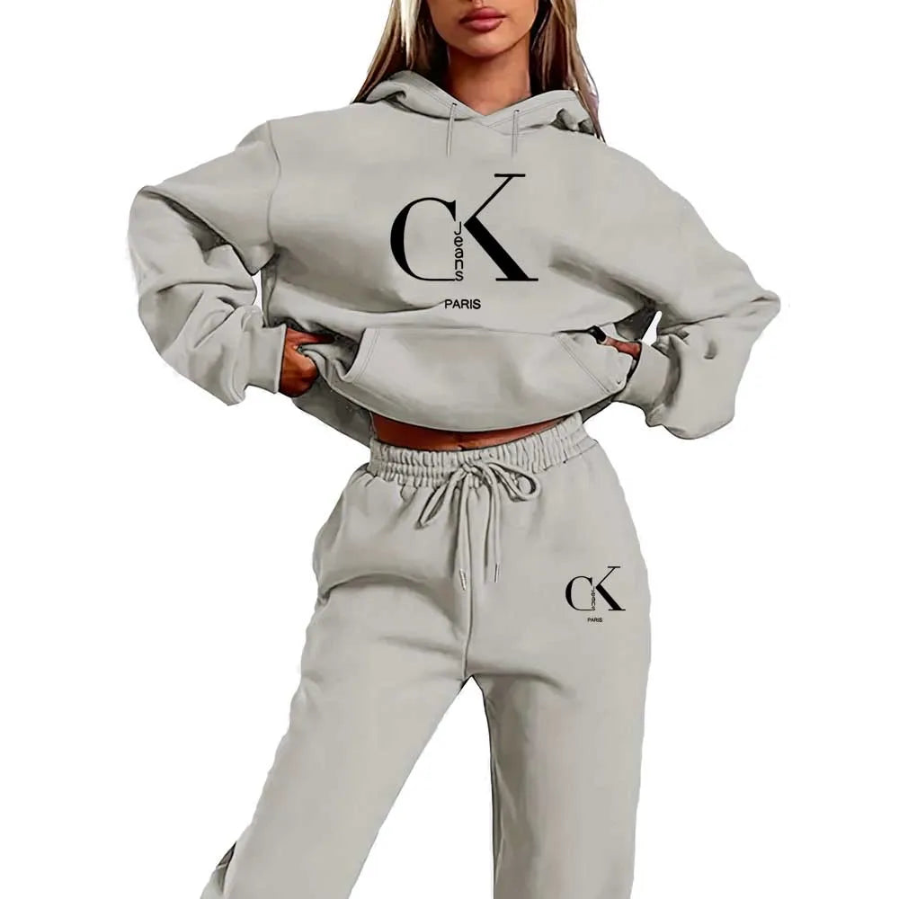 Womens Casual Winter Hoodie and Pants