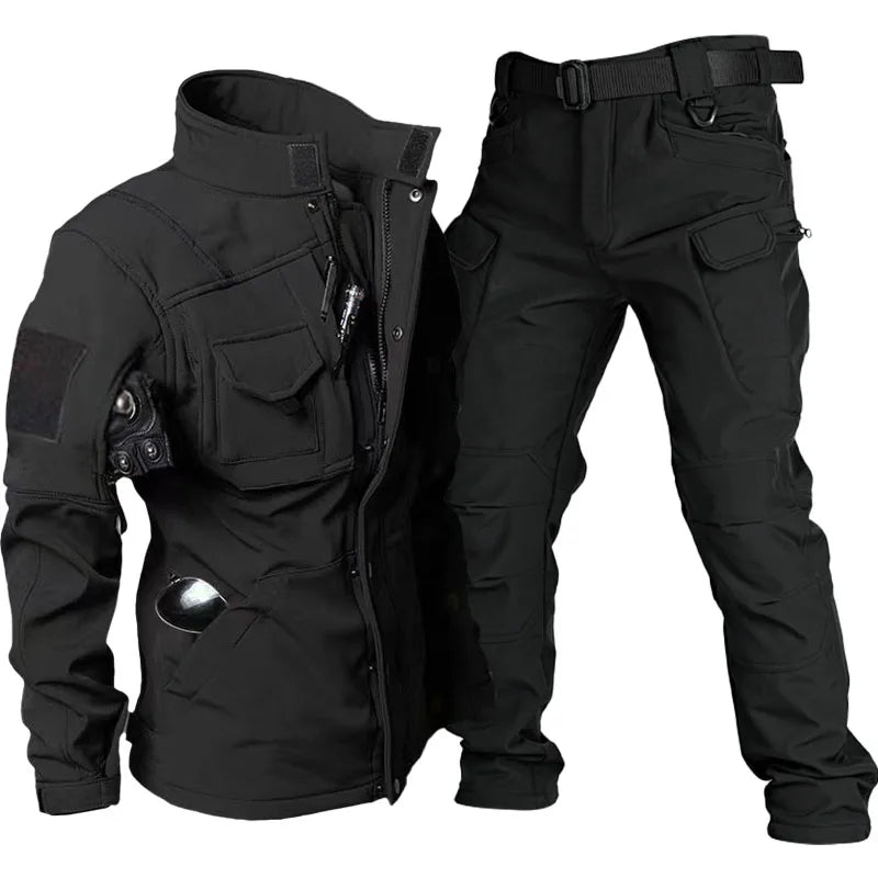 Military Shark Skin Soft Shell Multi-pocket
