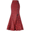 Vintage Gothic Long Skirts Women Punk