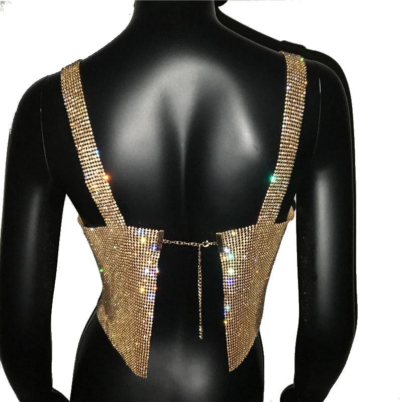 Rhinestone Party Top 2023 - IM PERKY Boutique