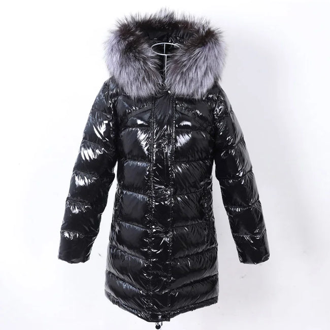 Maomaokong Winter waterproof Jacket Real White Duck