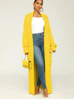 Kintted Cardigan Women Long Jacket