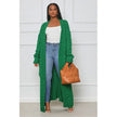 Kintted Cardigan Women Long Jacket